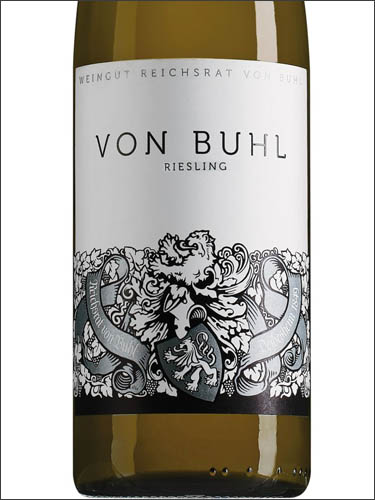 фото Von Buhl Riesling trocken Фон Буль Рислинг трокен Германия вино белое