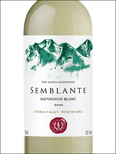 фото Siegel Semblante Sauvignon Blanc Сигель Сембланте Совиньон Блан Чили вино белое