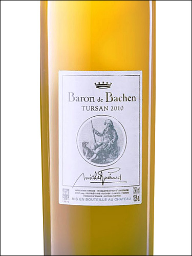 фото Baron de Bachen Blanc Sec Tursan AOC Барон де Башен Блан Сек Тюрсан Франция вино белое