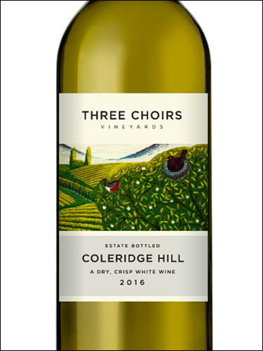 фото Three Choirs Coleridge Hill Три Квайаз Кольридж Хилл Великобритания вино белое