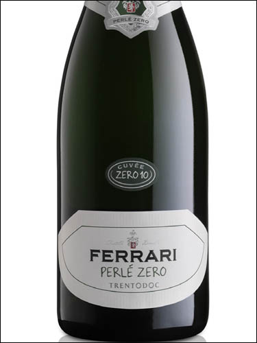фото Ferrari Perle Zero Trento DOC Феррари Перле Зеро Тренто ДОК Италия вино белое