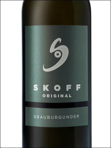 фото Skoff Original Grauburgunder Скофф Ориджинал Граубургундер Австрия вино белое
