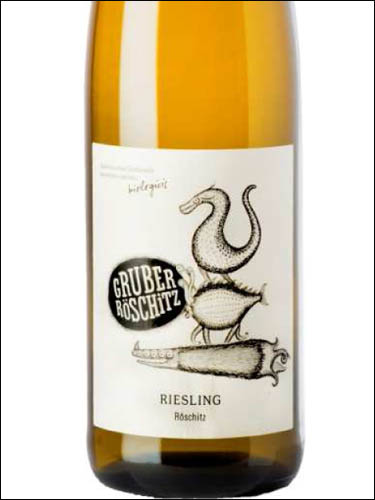 фото Gruber Roschitz Riesling Roschitz Грубер Рёшиц Рислинг Рёшиц Австрия вино белое