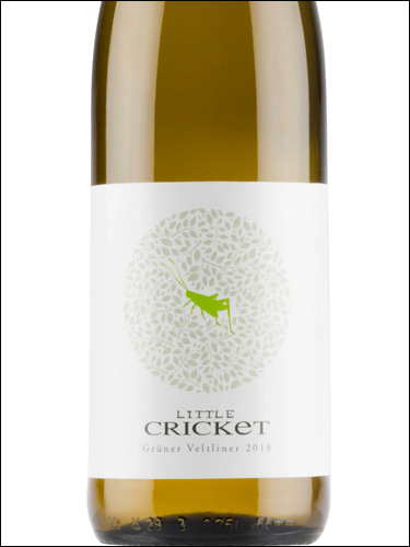 фото Little Cricket Gruner Veltliner Pannon PDO Литл Крикет Грюнер Вельтлинер Венгрия вино белое