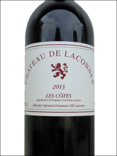 фото Chateau de Laconnex Les Cotes Geneve AOC Шато де Лаконекс Ле Кот Женева Швейцария вино красное