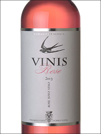 фото Vinis Rose Винис Розе Сербия вино розовое