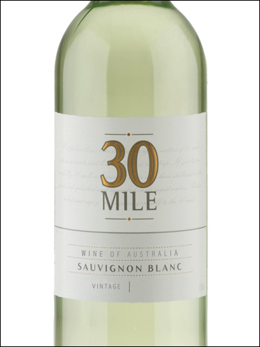 фото Quarisa 30 Mile Sauvignon Blanc South Eastern Australia Куариса 30 Майл Совиньон Блан Юго-Восточная Австралия Австралия вино белое