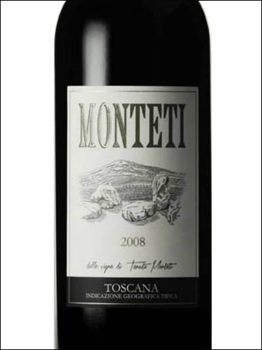 фото Monteti Toscana  Rosso IGT Монтети Тоскана Россо Италия вино красное