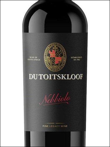 фото Du Toitskloof Nebbiolo Дю Тоитсклуф Неббиоло ЮАР вино красное