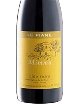 фото Le Piane Mimmo Rosso Ле Пьяне Миммо Россо Италия вино красное