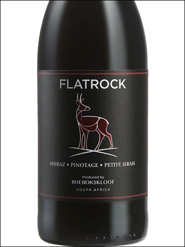 фото Rhebokskloof Flatrock Red Ребуксклуф Флэтрок Ред ЮАР вино красное