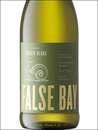 фото False Bay Slow Chenin Blanc Фолс Бэй Слоу Шенен Блан ЮАР вино белое
