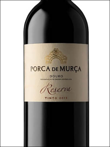 фото Porca de Murca Reserva Tinto Douro DOC Порка де Мурса Резерва Тинту Дору Португалия вино красное