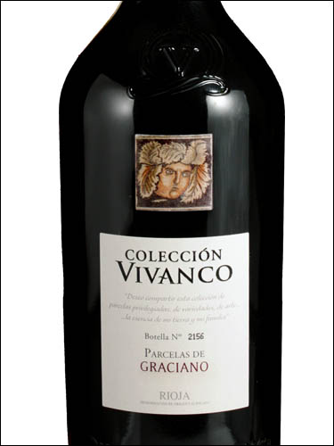 фото вино Coleccion Vivanco Parcelas de Graciano Rioja DOCa 