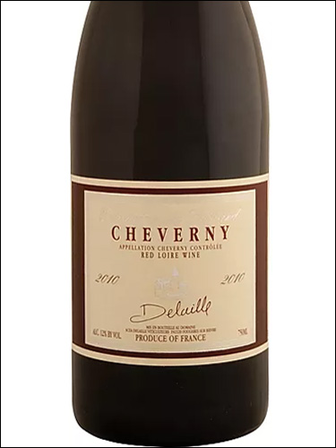 фото Domaine du Salvard Cheverny Rouge AOC Домен дю Сальвар Шеверни Руж Франция вино красное