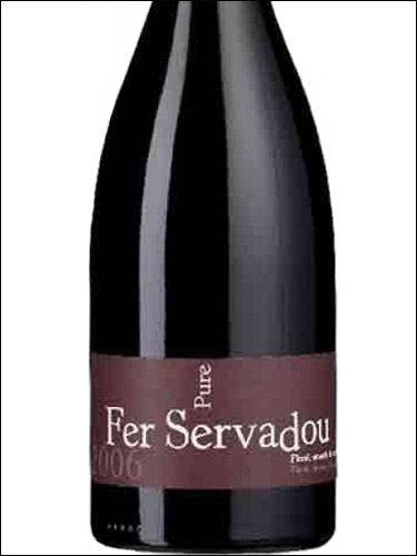 фото Pure Fer Servadou Vin de France Пюр Фер Серваду Франция вино красное