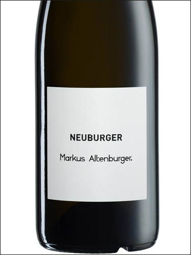 фото Markus Altenburger Neuburger Маркус Альтенбургер Нойбургер Австрия вино белое