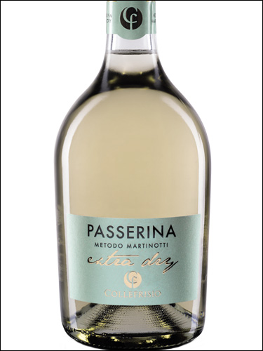 фото Collefrisio Spumante Passerina Extra Dry Коллефризио Спуманте Пассерина Экстра Драй Италия вино белое