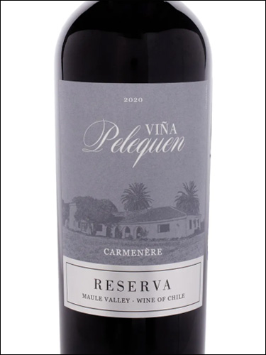 фото Vina Pelequen Reserva Carmenere Maule Valley DO Винья Пелекен Ресерва  Карменер Долина Мауле Чили вино красное