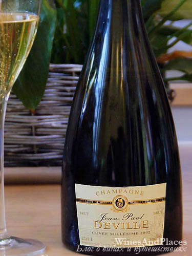фото Champagne Jean Paul Deville Brut Cuvee Millesime Шампанское Жан Поль Девиль Брют Кюве Миллезим Франция вино белое