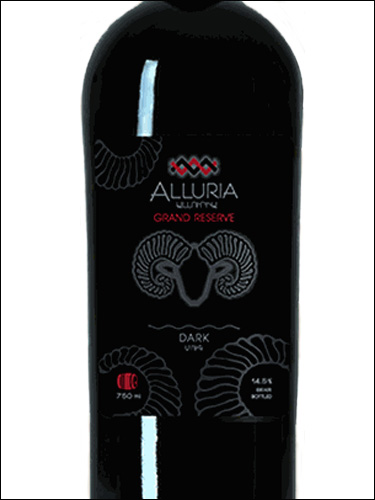 фото Alluria Grand Reserve Red Dry Аллурия Гран Резерв красное сухое Армения вино красное