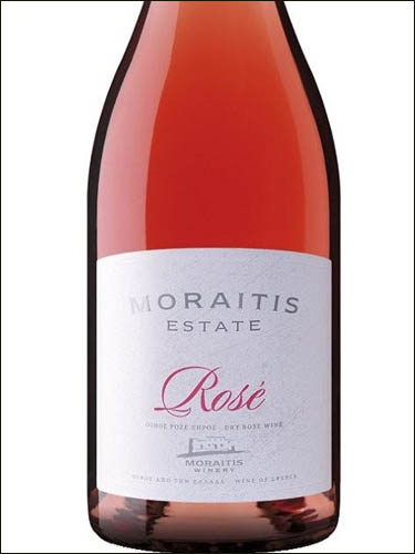 фото Moraitis Estate Rose Cyclades PGI Мораитис Эстейт Розе Киклады Греция вино розовое