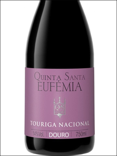 фото Quinta Santa Eufemia Touriga Nacional Douro DOC (Кинта Санта Эуфемия Торига Насьонал Дору Португалия вино красное