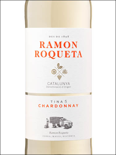 фото вино Ramon Roqueta Chardonnay Catalunya DO 