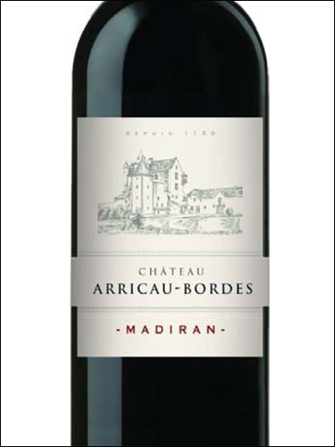 фото Chateau Arricau Bordes Madiran AOC Шато Аррико Борде Мадиран Франция вино красное