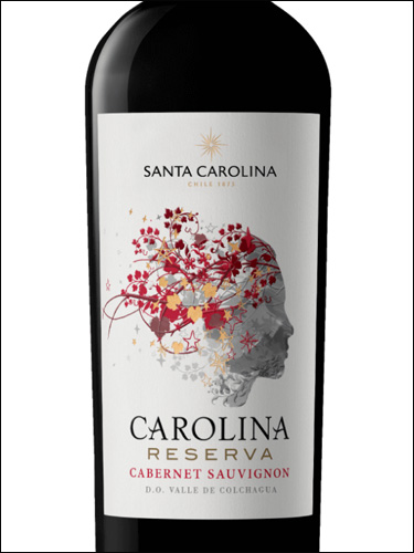 фото Santa Carolina Carolina Reserva Cabernet Sauvignon Санта Каролина Каролина Ресерва Каберне Совиньон Чили вино красное