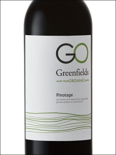 фото Greenfields Organic Pinotage Гринфилдс Органик Пинотаж ЮАР вино красное