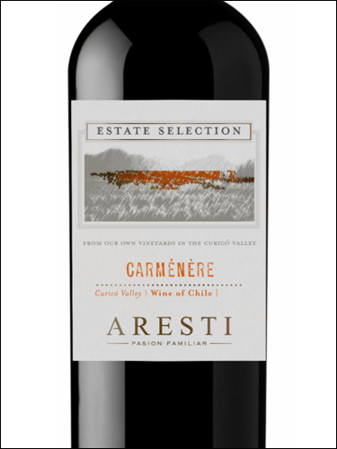 фото Aresti Estate Selection Carmenere Арести Истейт Селекшн  Карменер Чили вино красное