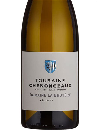 фото Domaine La Bruyere Touraine Chenonceaux Blanc AOC Домен Ла Брюйер Турень Шенонсо Блан Франция вино белое