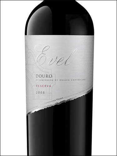 фото Evel Reserva Tinto Douro DOC Эвел Резерва Тинту Дору Португалия вино красное