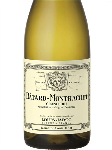 фото Louis Jadot Batard-Montrachet Grand Cru AOC Луи Жадо Батар-Монраше Гран Крю Франция вино белое
