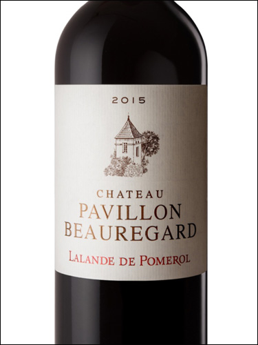 фото Chateau Pavillon Beauregard Lalande de Pomerol AOC Шато Павийон Борегар Лаланд де Помроль Франция вино красное