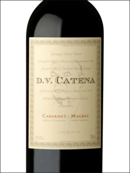 фото DV Catena Cabernet Malbec ДВ Катена Каберне Мальбек Аргентина вино красное