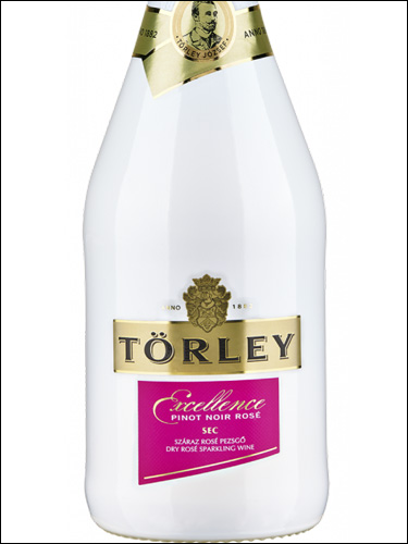 фото Torley Excellence Pinot Noir Rose Sec Тёрлей Экселленс Пино Нуар Розе Сек Венгрия вино розовое
