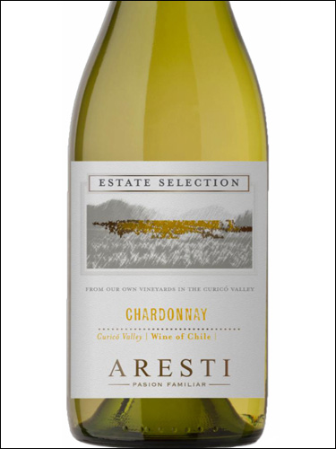 фото Aresti Estate Selection Chardonnay Арести Истейт Селекшн Шардоне Чили вино белое