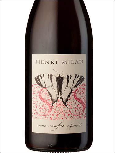 фото Henri Milan Le Papillon Rouge Анри Милан Ле Папийон Руж Франция вино красное