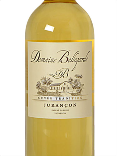 фото Domaine Bellegarde Cuvee Tradition Jurancon AOC Домен Бельгард Кюве Традисьон Жюрансон Франция вино белое