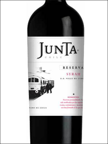 фото Junta Momentos Reserve Syrah Хунта Моментос Резерв Сира Чили вино красное