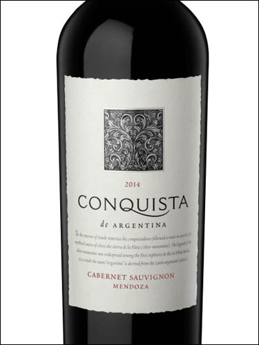 фото Conquista Cabernet Sauvignon Mendoza Конкиста Каберне Совиньон Мендоса Аргентина вино красное