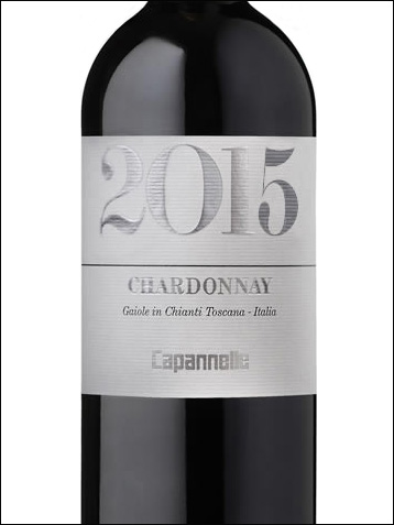 фото Capannelle Chardonnay Toscana IGT Капаннелле Шардоне Тоскана Италия вино белое