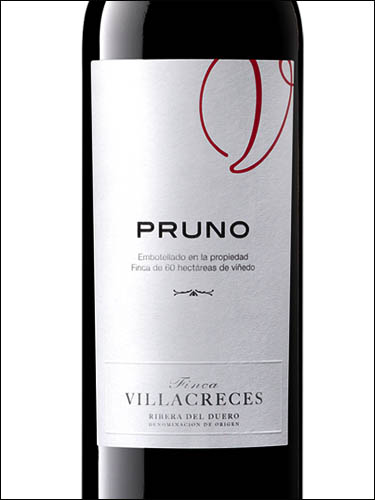 фото вино Finca Villacreces Pruno Ribera del Duero DO 