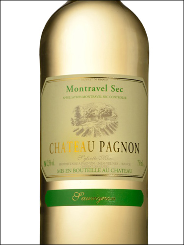 фото Chateau Pagnon Montravel Sec AOC Шато Паньон Монравель Сек Франция вино белое