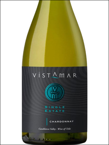 фото Vistamar Single Estate Chardonnay Casablanca Valle DO Вистамар Сингл Эстейт Шардоне Долина Касабланка Чили вино белое