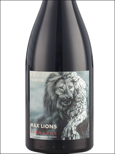 фото Max Lions Grenache Premium Pays d'Oc IGP Макс Лион Гренаш Премиум Пэи д'Ок Франция вино красное