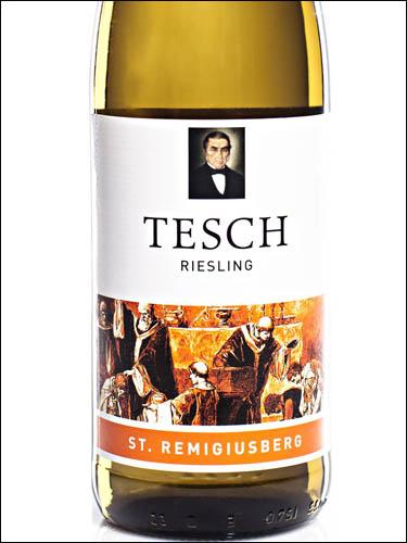 фото Tesch Riesling St. Remigiusberg trocken Теш Рислинг Св. Ремигиусберг трокен Германия вино белое