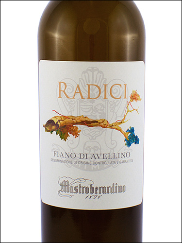 фото Mastroberardino Radici Fiano di Avellino DOCG Мастроберардино Радичи Фиано ди Авеллино Италия вино белое